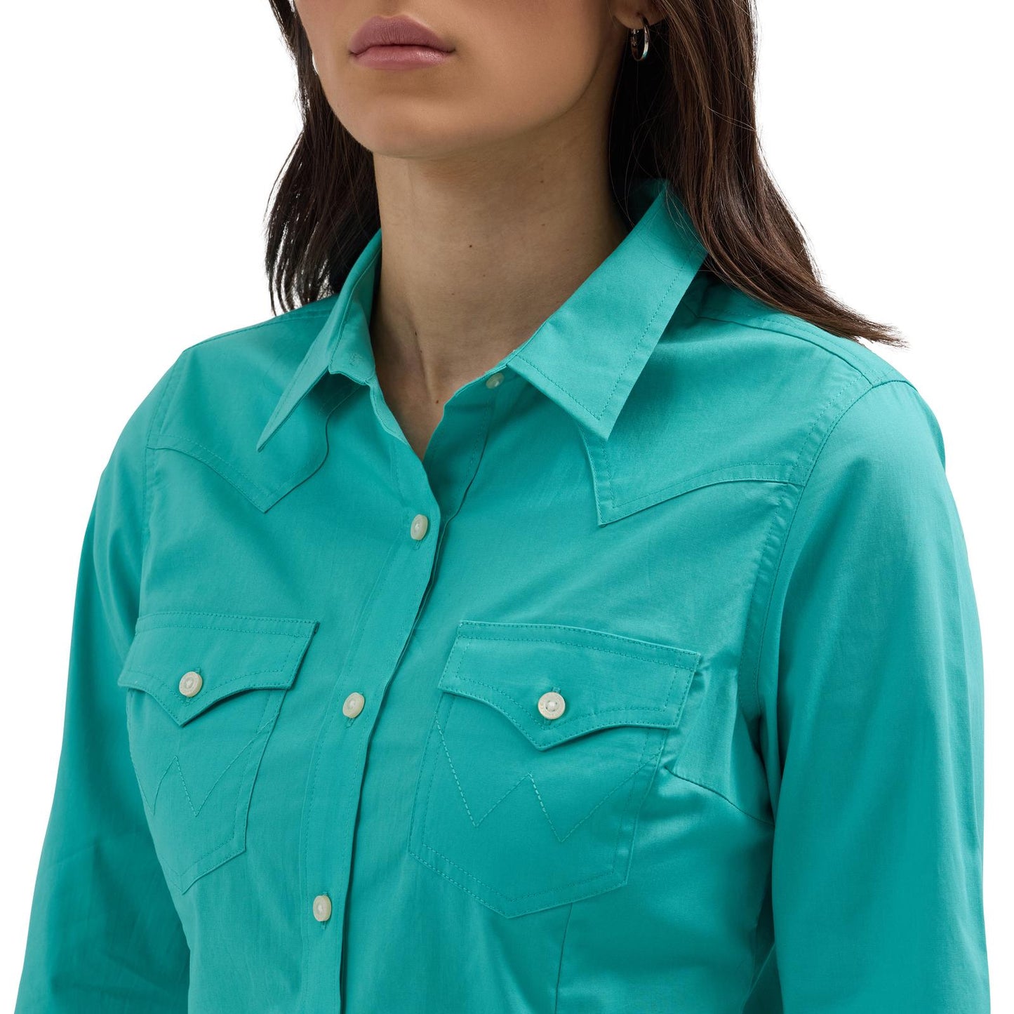 Wrangler Women's Western Button Down Shirt