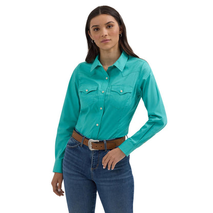Wrangler Women's Western Button Down Shirt