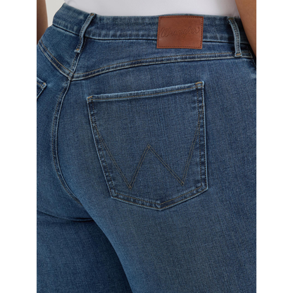 Wrangler Women's Bespoke High Rise Flare Jean - Lily