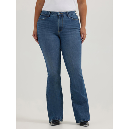 Wrangler Women's Bespoke High Rise Flare Jean - Lily