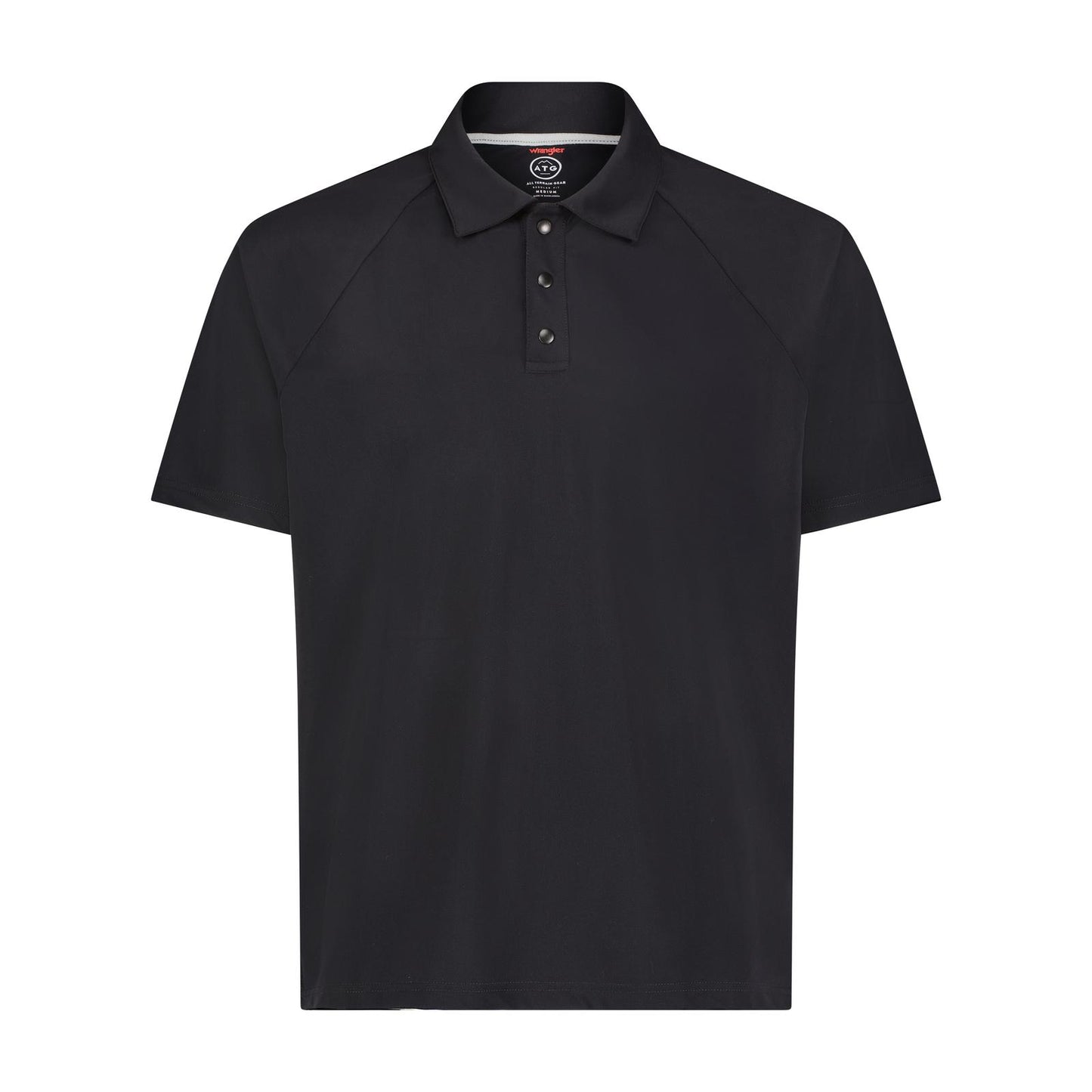 Wrangler ATG™ Men's Chesapeake Polo Shirt - Jet Black