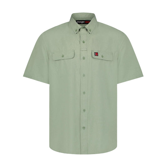 Wrangler RIGGS Workwear® Lightweight Vented Work Shirt - Hedge Green