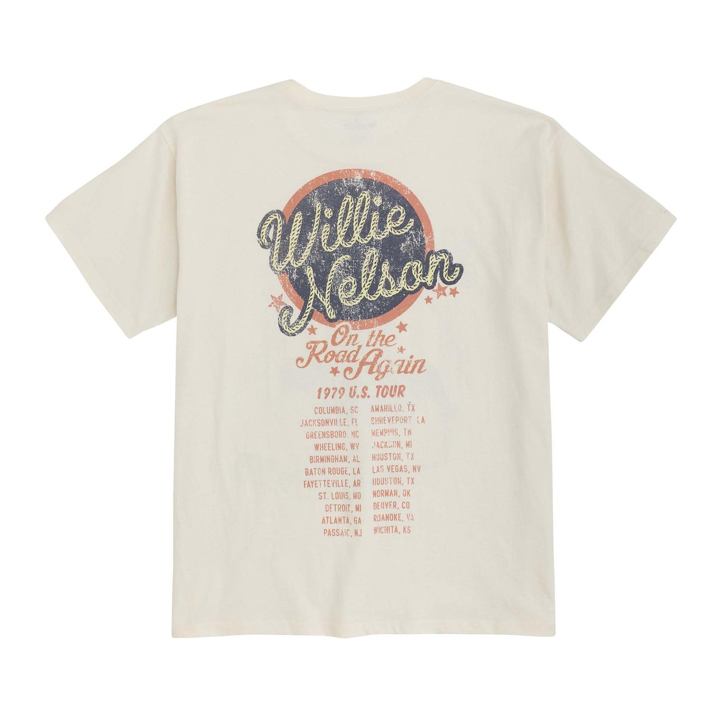 Wrangler® Women's Willie Nelson Oversized Band Tee