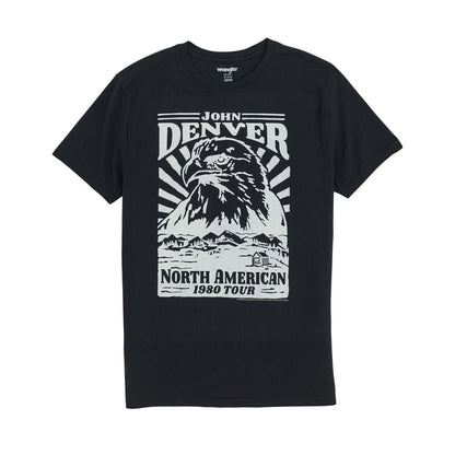 Men's Wrangler John Denver Concert T-Shirt - Washed Black - 112361072
