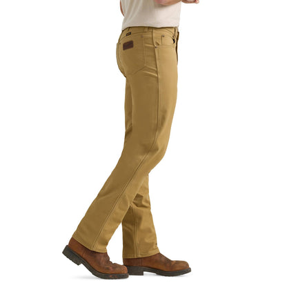 Wrangler® Men's Premium Performance Tough Comfort Cowboy Cut® Regular Fit Canvas Jean - Kelp