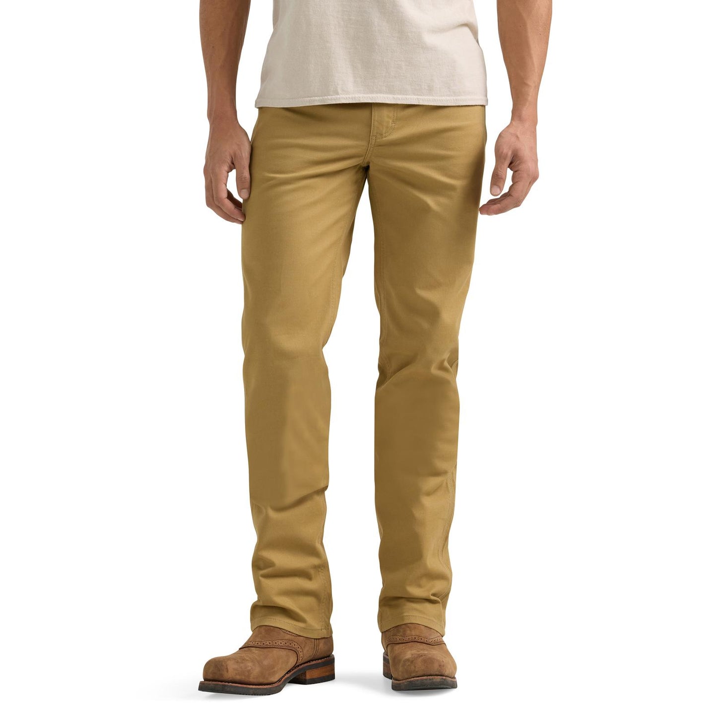 Wrangler® Men's Premium Performance Tough Comfort Cowboy Cut® Slim Fit Canvas Jean - Kelp