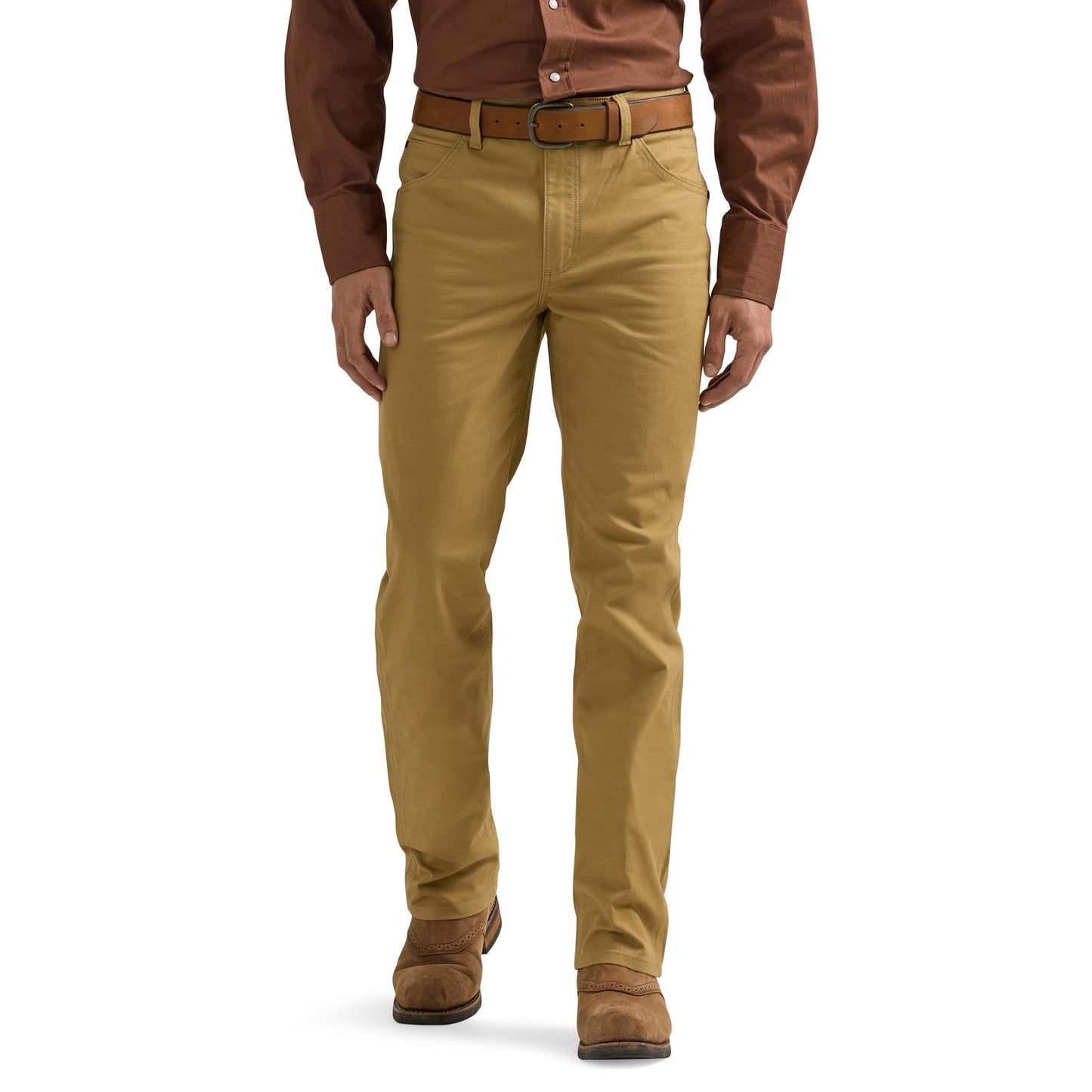 Wrangler® Men's Premium Performance Tough Comfort Cowboy Cut® Slim Fit Canvas Jean - Kelp