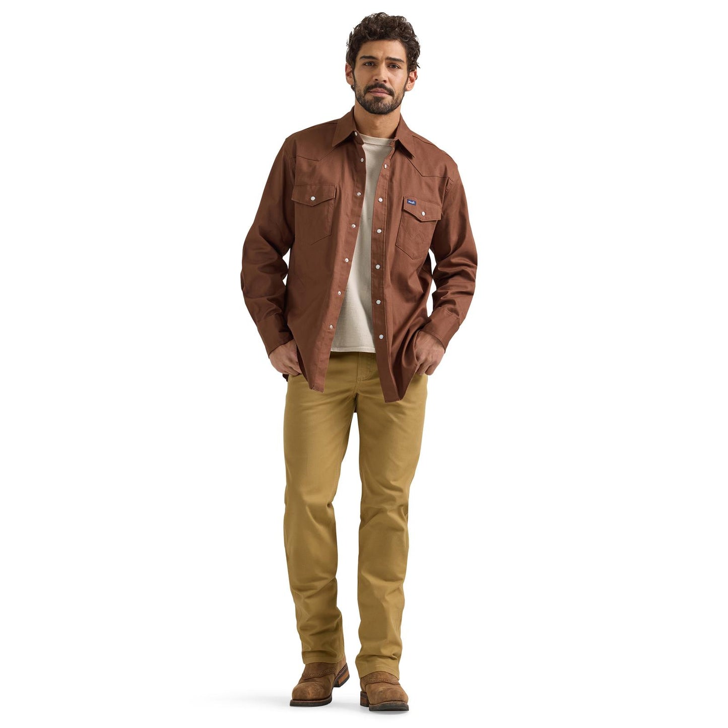 Wrangler® Men's Premium Performance Tough Comfort Cowboy Cut® Slim Fit Canvas Jean - Kelp