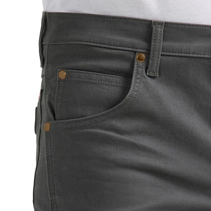 Wrangler® Men's Premium Performance Tough Comfort Cowboy Cut® Slim Fit Canvas Jean - Grey Pinstripe