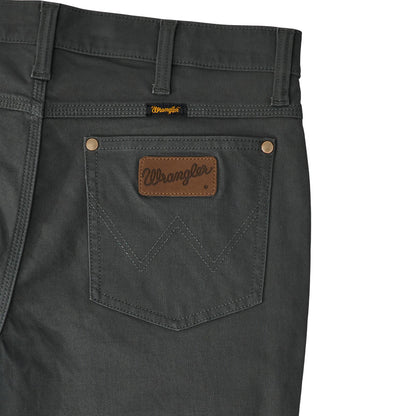 Wrangler® Men's Premium Performance Tough Comfort Cowboy Cut® Slim Fit Canvas Jean - Grey Pinstripe