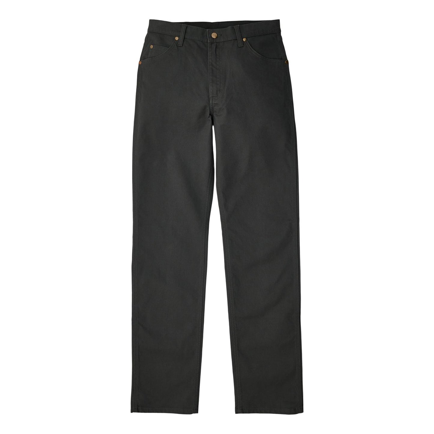 Wrangler® Men's Premium Performance Tough Comfort Cowboy Cut® Regular Fit Canvas Jean - Grey Pinstripe