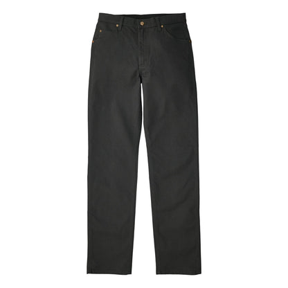 Wrangler® Men's Premium Performance Tough Comfort Cowboy Cut® Regular Fit Canvas Jean - Grey Pinstripe