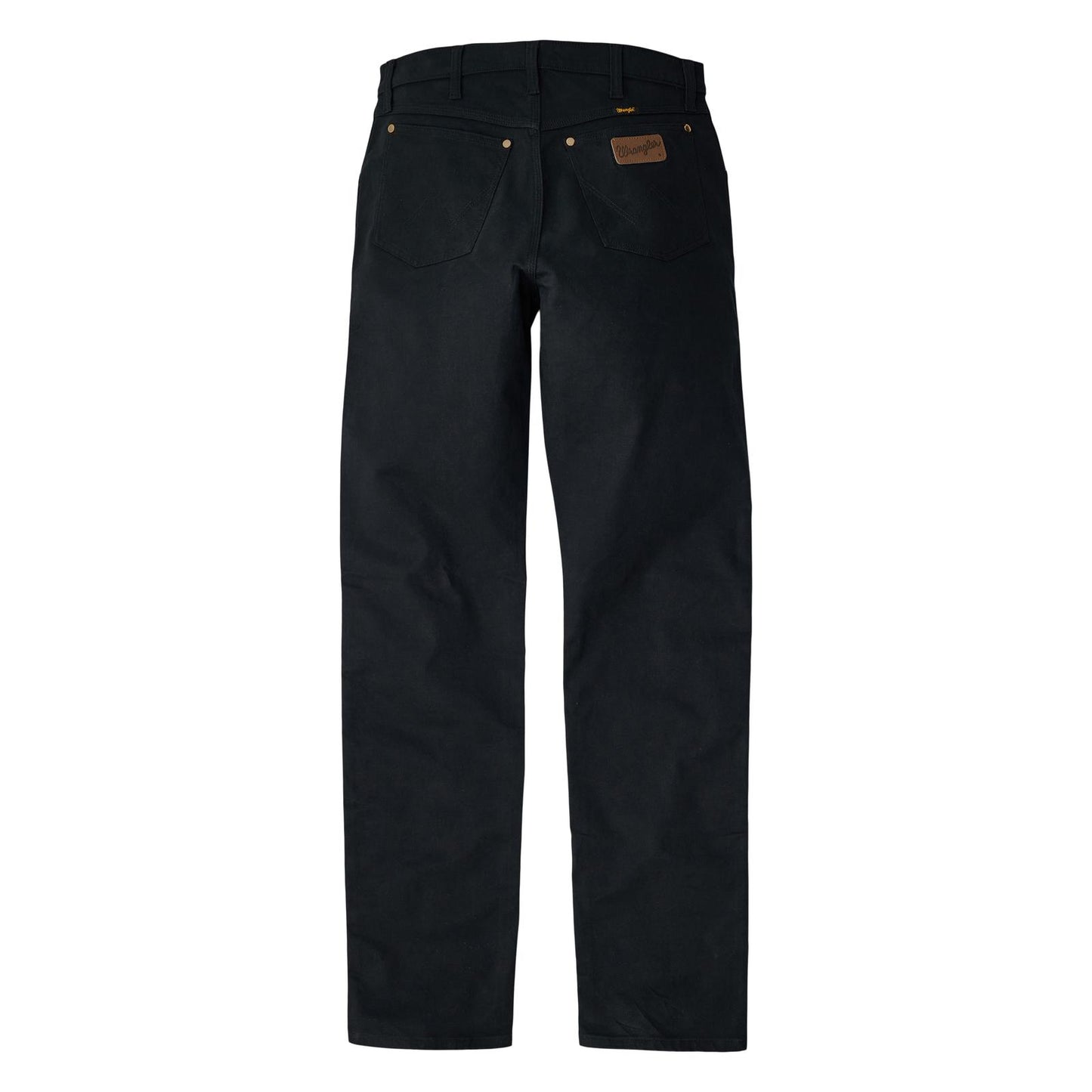 Wrangler® Men's Premium Performance Tough Comfort Cowboy Cut® Regular Fit Canvas Jean - Black