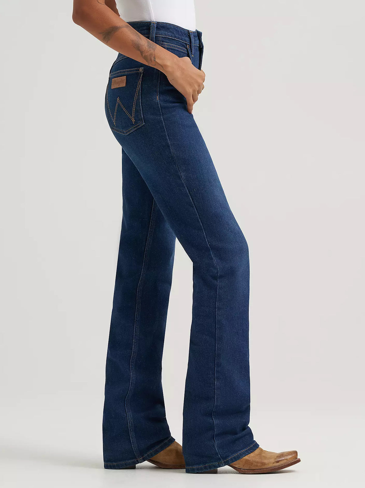 Wrangler® The Riding Jean - Rodeo Boot - High Rise - Kayla - 112367606