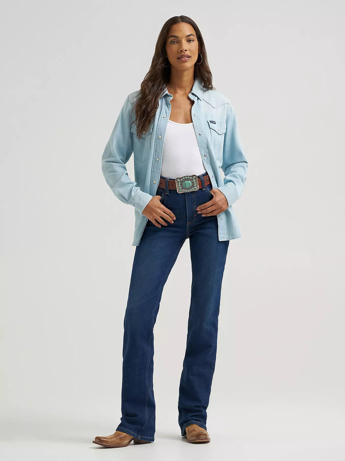 Wrangler® The Riding Jean - Rodeo Boot - High Rise - Kayla - 112367606