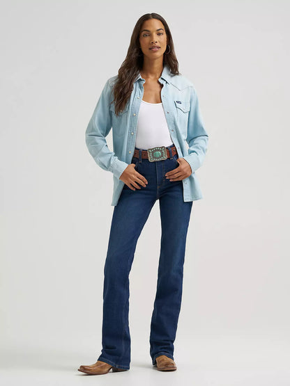 Wrangler® The Riding Jean - Rodeo Boot - High Rise - Kayla - 112367606
