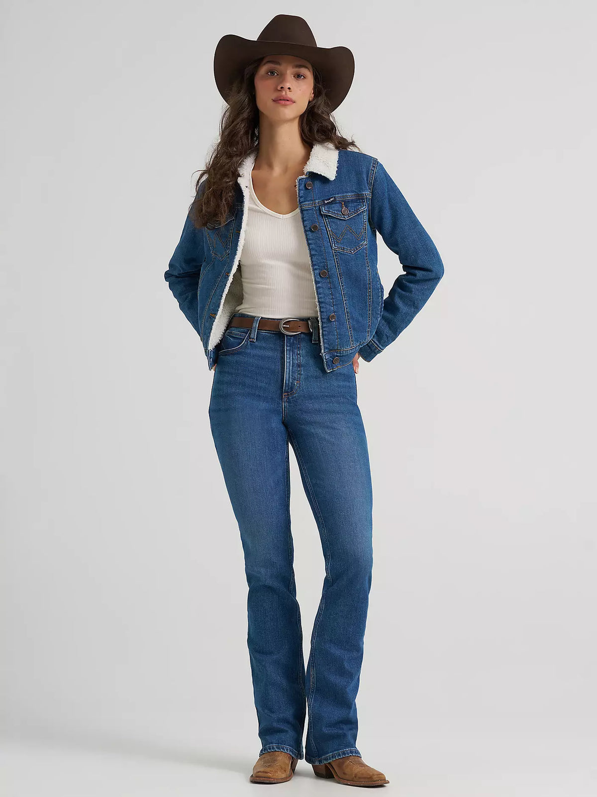 Wrangler® The Riding Jean - Rodeo Boot - High Rise - Lillian - 112367607
