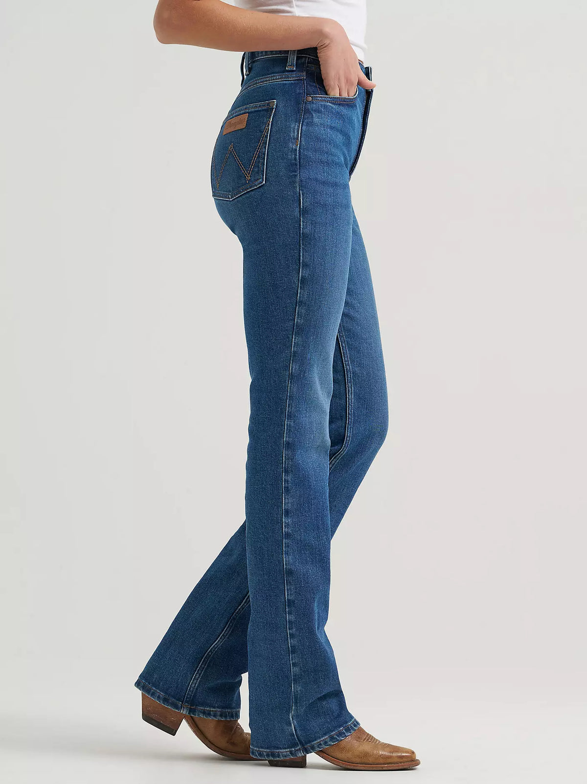 Wrangler® The Riding Jean - Rodeo Boot - High Rise - Lillian - 112367607
