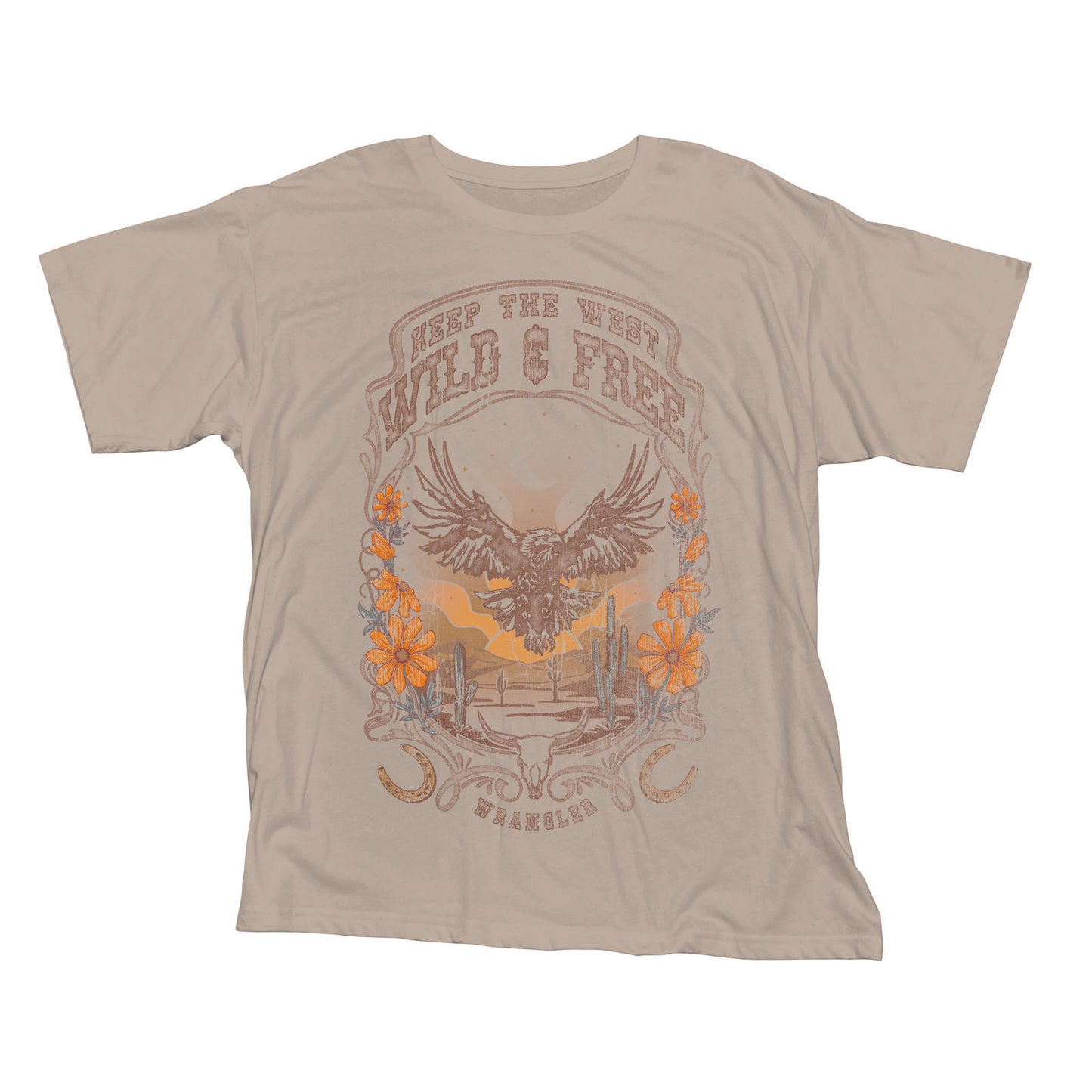 Wrangler Women Retro® Short Sleeve Graphic T-Shirt - Girlfriend Fit