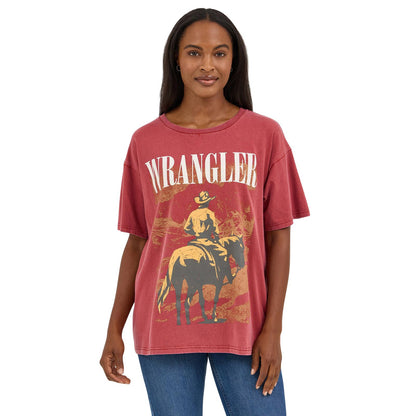 Wrangler Women Retro® Short Sleeve Graphic T-Shirt - Oversized Fit