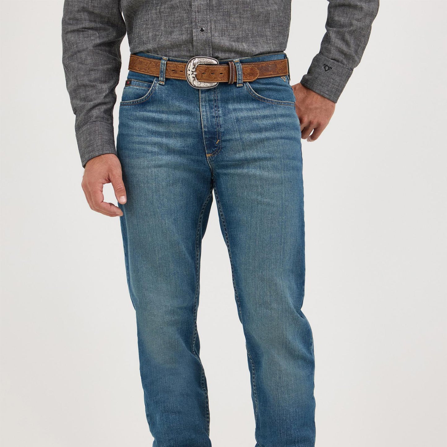 Wrangler Men's Cody Johnson 20X® Advanced Comfort 01 Competition Relaxed Fit Jean - Blue Stone - 112369005