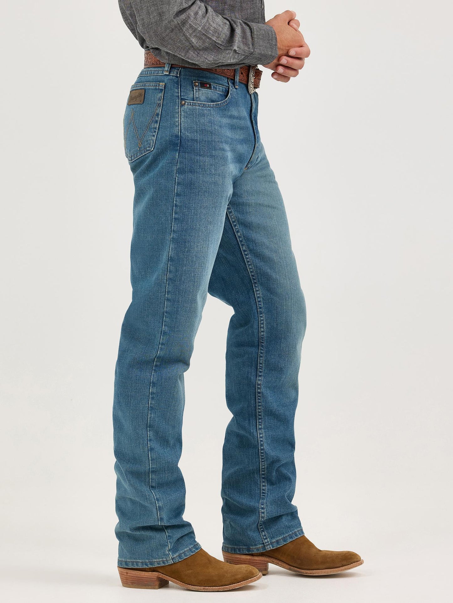 Wrangler Men's Cody Johnson 20X® Stretch 01 Competition Relaxed Fit Jean-Blue Stone-112369005
