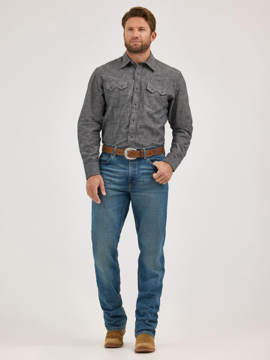 Wrangler Men's Cody Johnson 20X® Stretch 01 Competition Relaxed Fit Jean-Blue Stone-112369005