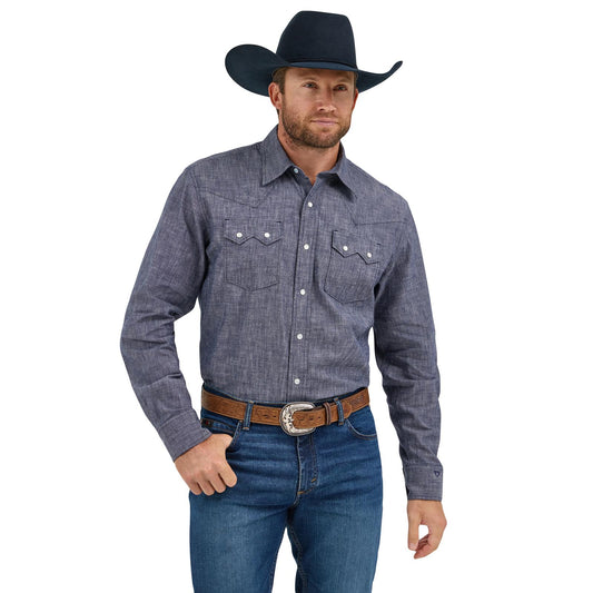 Wrangler® Men's X Cody Johnson Long Sleeve Shirt - Classic Fit