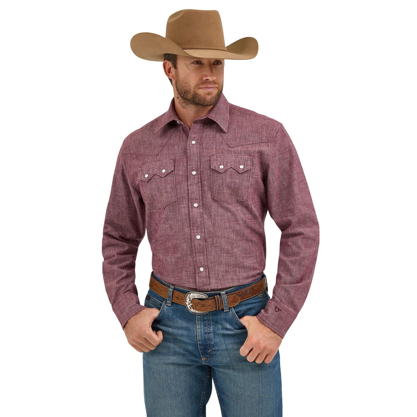 Wrangler® Men's X Cody Johnson Long Sleeve Shirt - Classic Fit