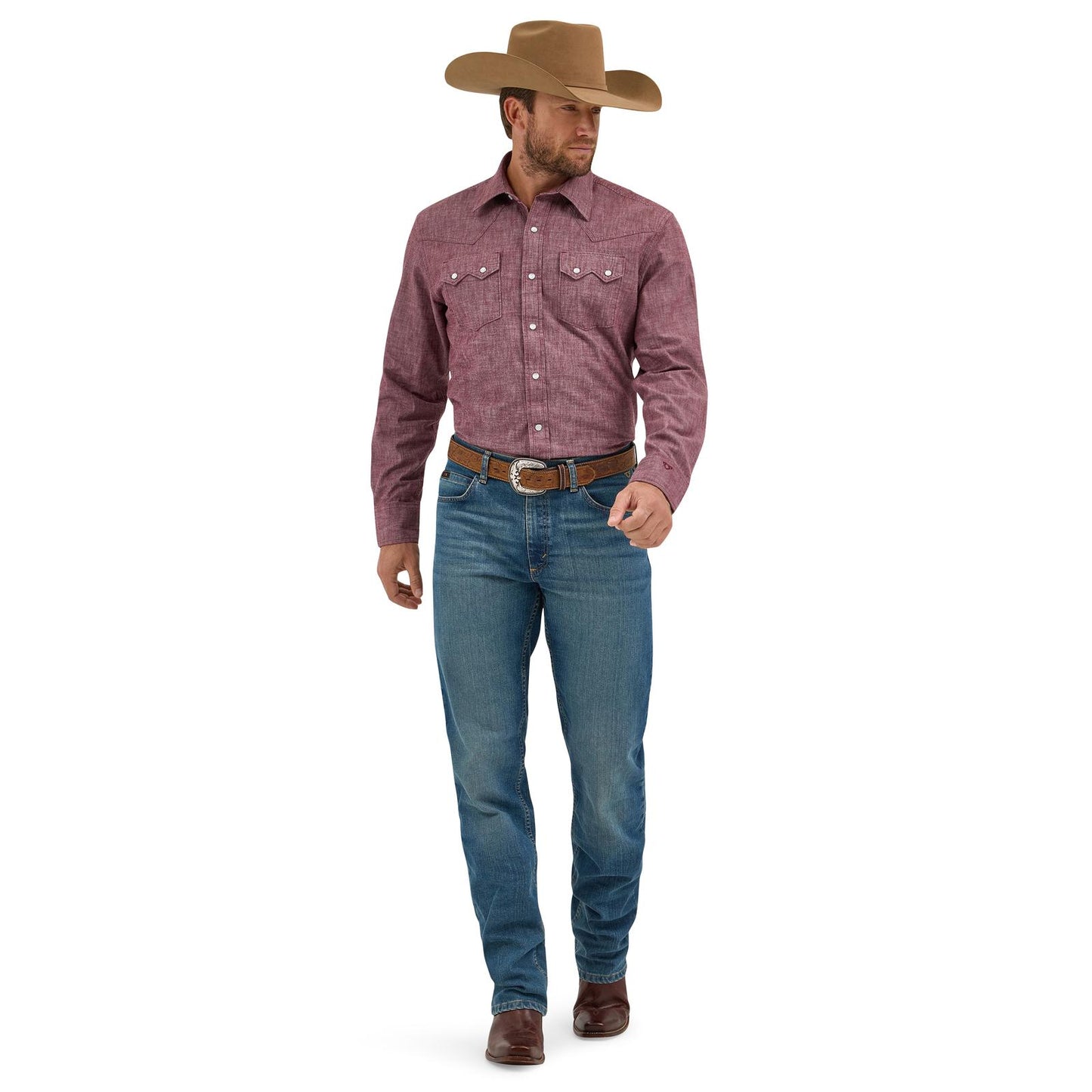 Wrangler® Men's X Cody Johnson Long Sleeve Shirt - Classic Fit