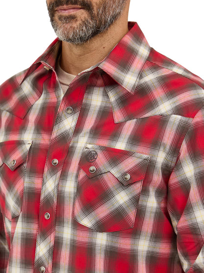 Wrangler Men's Retro® Long Sleeve Shirt - Modern Fit