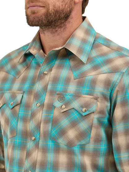 Wrangler Men's Retro® Long Sleeve Shirt - Modern Fit