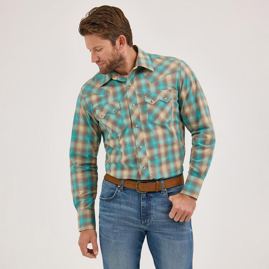 Wrangler Men's Retro® Long Sleeve Shirt - Modern Fit