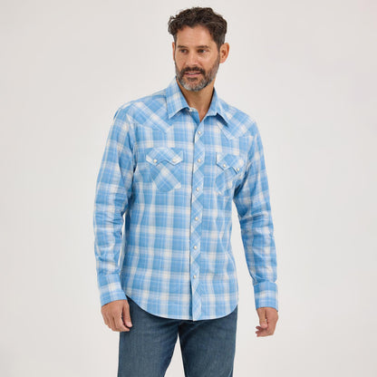 Wrangler Men's Retro® Long Sleeve Shirt - Modern Fit