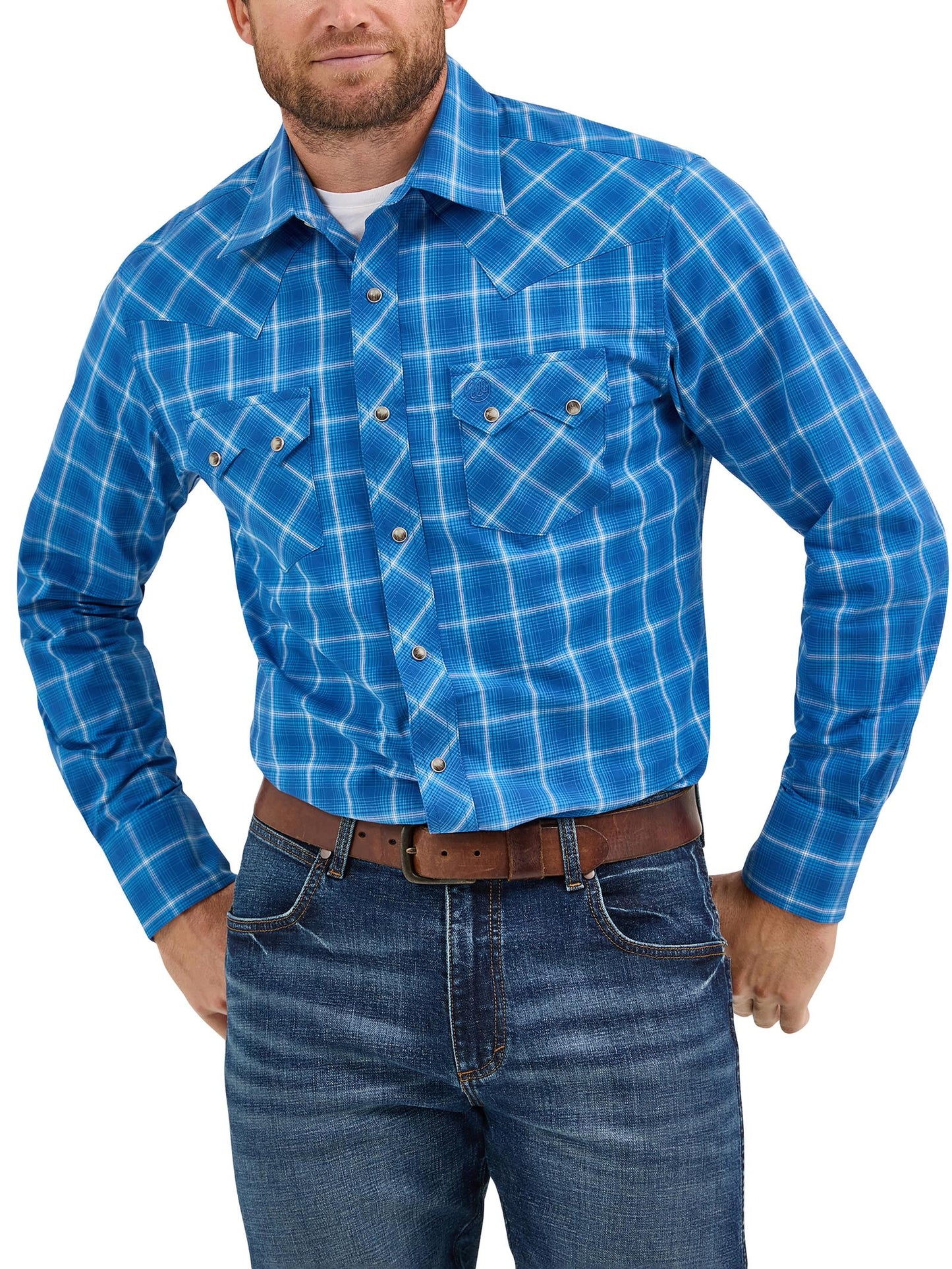 Wrangler Men's Retro® Long Sleeve Shirt - Modern Fit