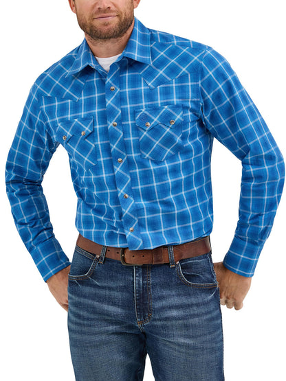 Wrangler Men's Retro® Long Sleeve Shirt - Modern Fit