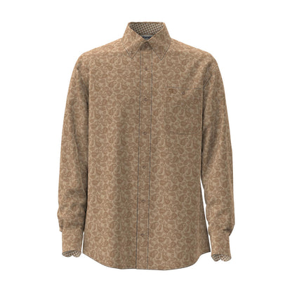 Wrangler® Men's George Strait Collection One Pocket Long Sleeve Shirt