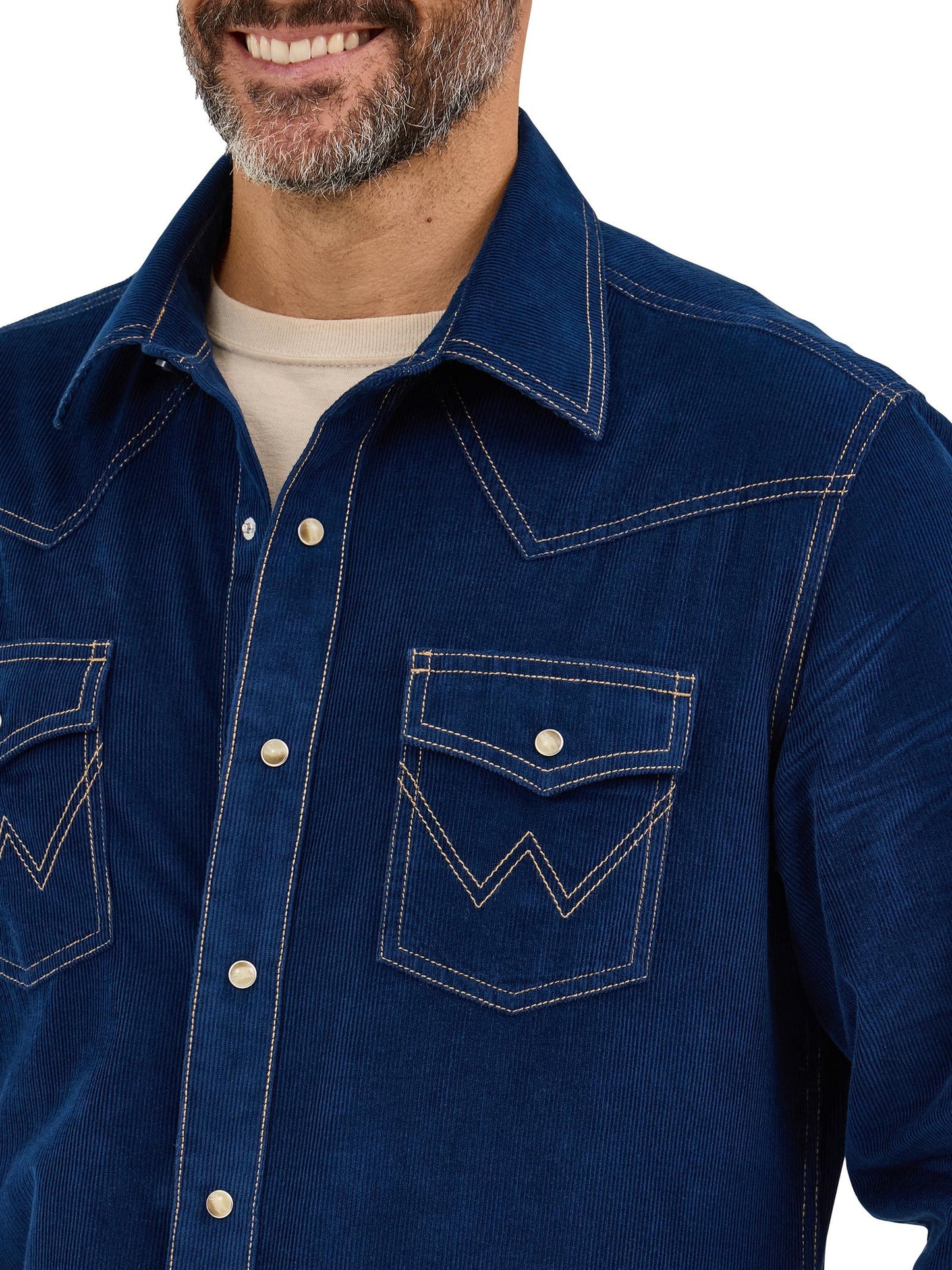 Wrangler Men's Retro® Long Sleeve Shirt - Modern Fit