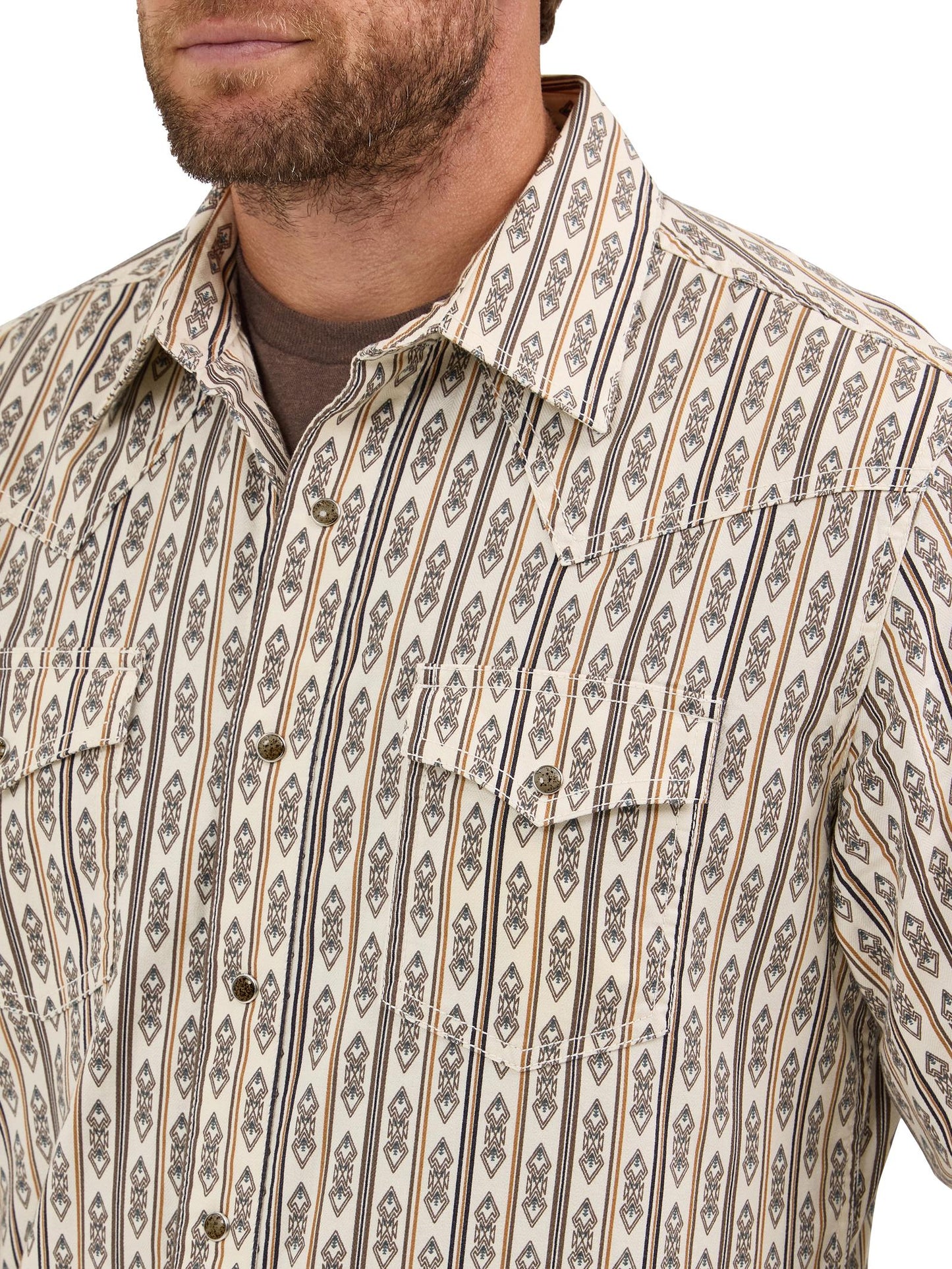 Wrangler Men's Retro® Long Sleeve Shirt - Modern Fit