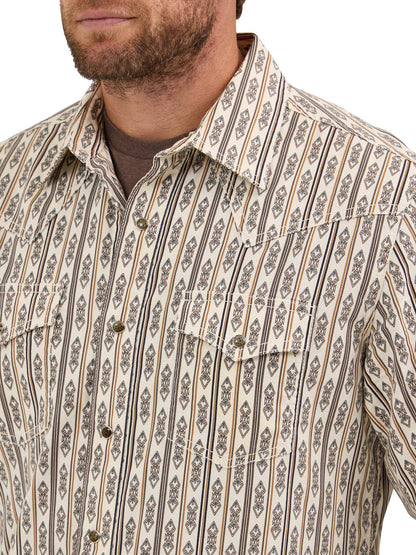 Wrangler Men's Retro® Long Sleeve Shirt - Modern Fit