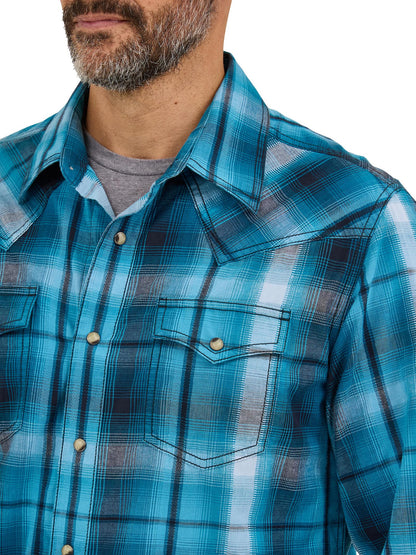 Wrangler Men's Retro® Long Sleeve Shirt - Modern Fit
