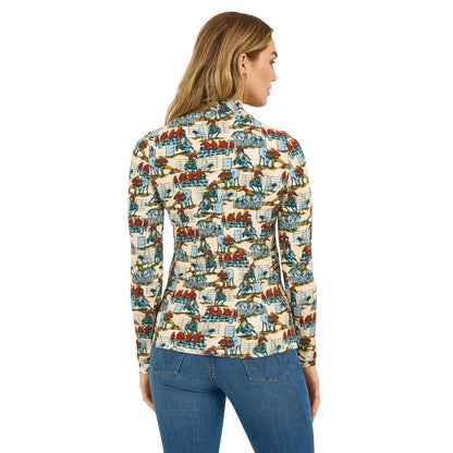 Wrangler Women Retro® Americana Mock Neck Knit