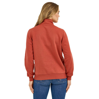 Wrangler Retro® Americana Sweatshirt Zip - Rust