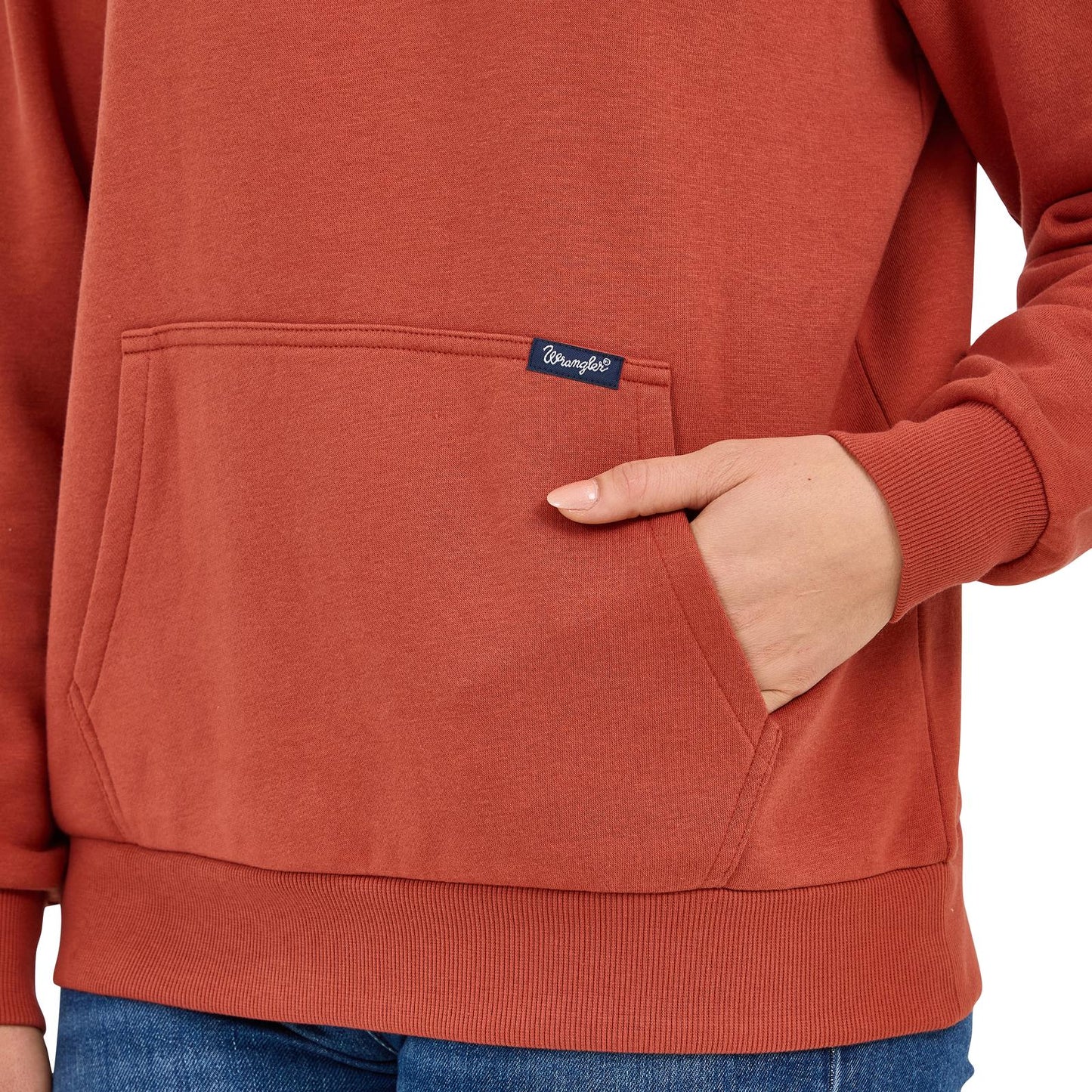 Wrangler Retro® Americana Sweatshirt Zip - Rust