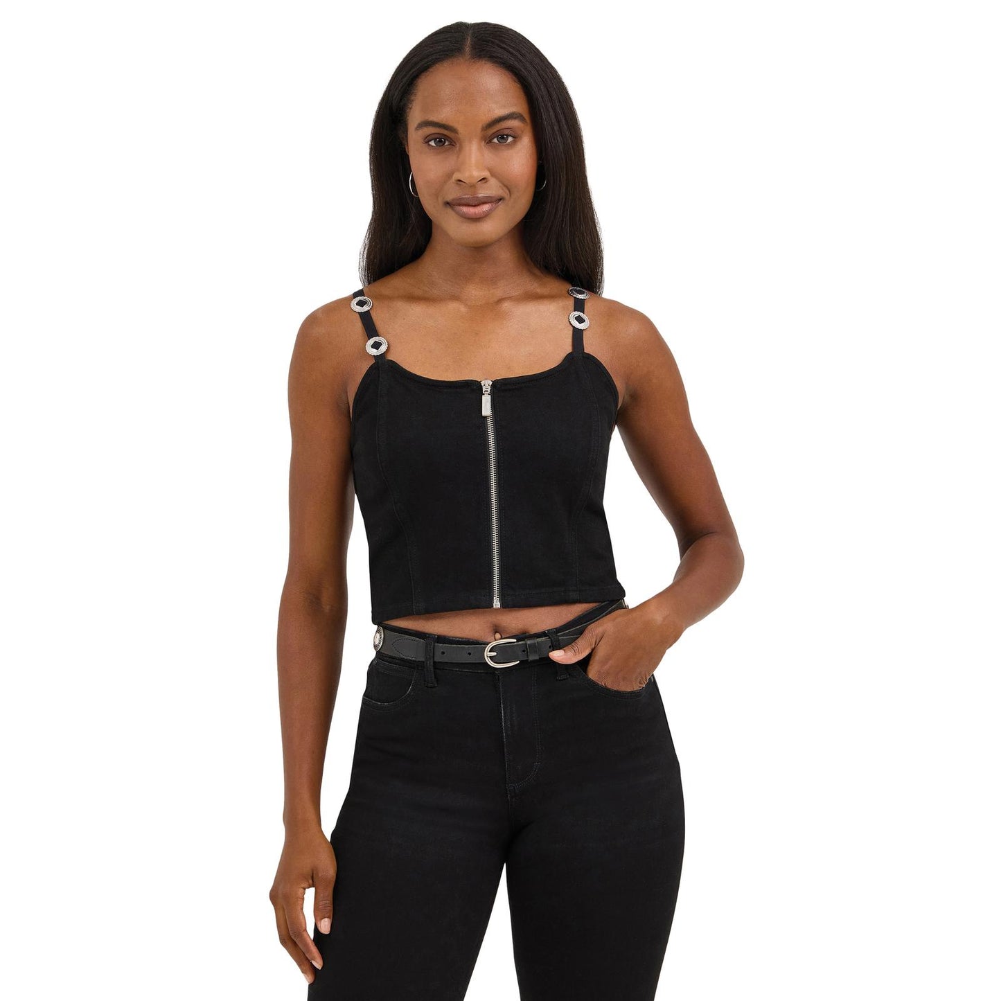 Wrangler Women Retro® Party Concho Tank - Black