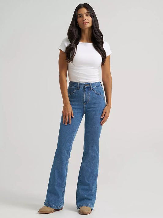 Wrangler® Bespoke Flare Jean - High Rise - Jemma - 112382270