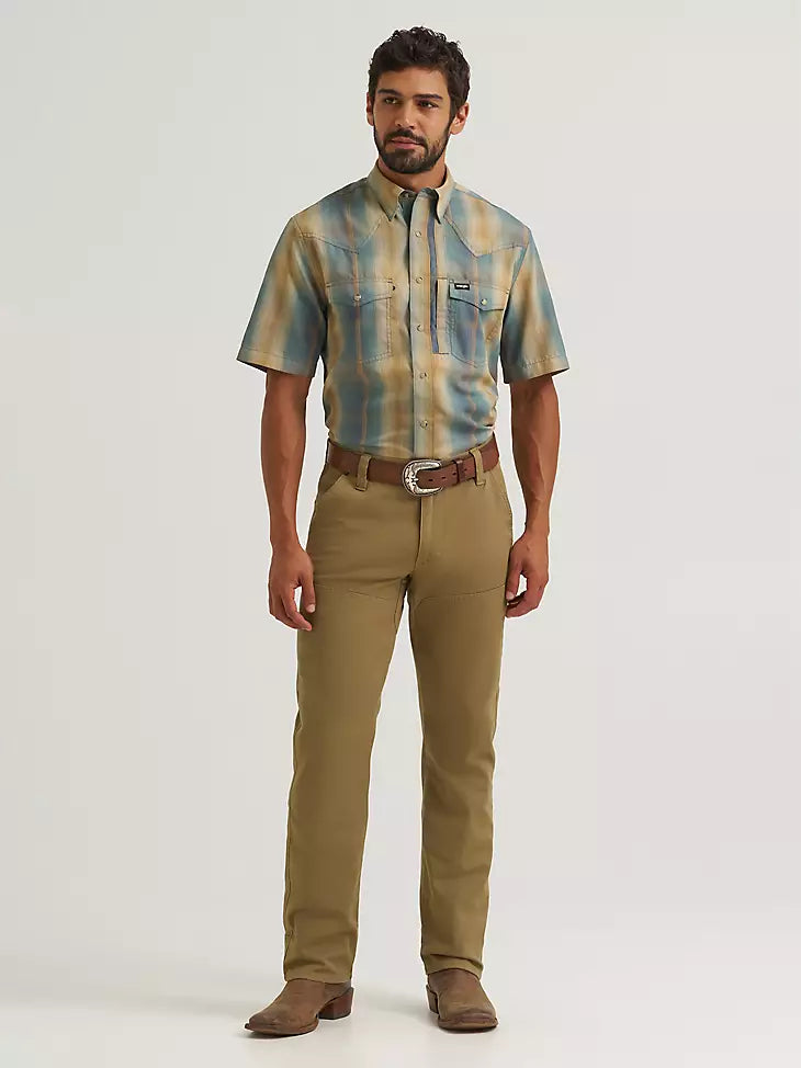 Wrangler All Terrain Gear Men's Open Range Pant-112382631-Nomad Brown