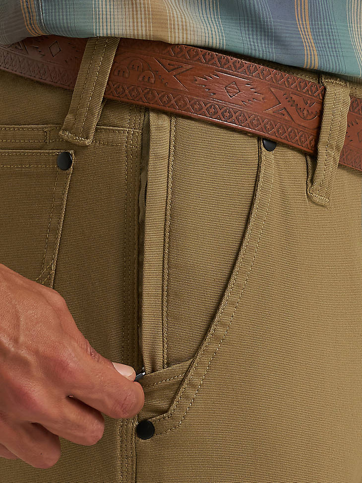 Wrangler All Terrain Gear Men's Open Range Pant-112382631-Nomad Brown