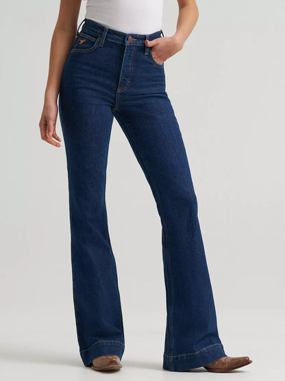 Wrangler® The Riding Jean - Bell Trouser - High Rise - Emerie - 112382756