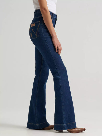 Wrangler® The Riding Jean - Bell Trouser - High Rise - Emerie - 112382756